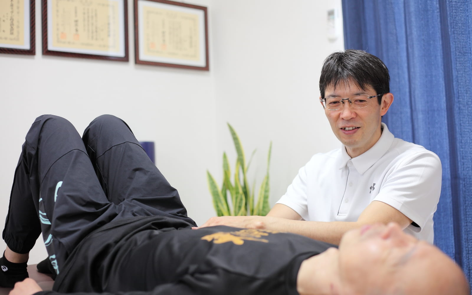 呼吸ケアを行う佐野市のかみおか治療院